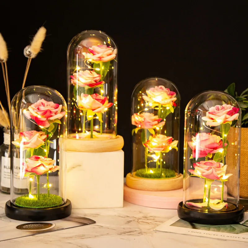 Rosas Artificiales LED 