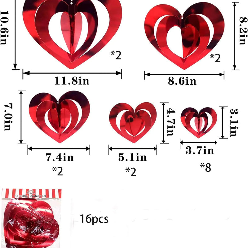 Juego de colgantes de amor